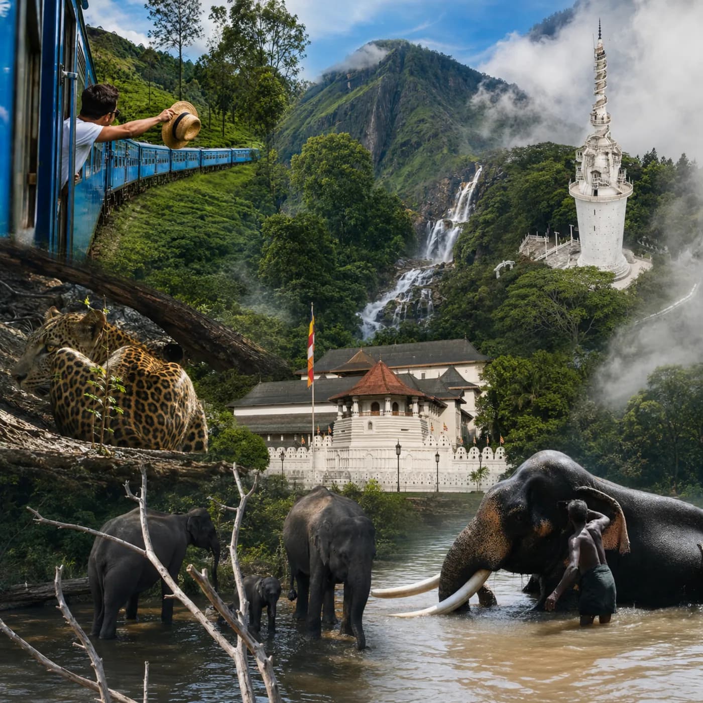 Scenery from the 2 Days Kandy, Ella & Wildlife Escape route
