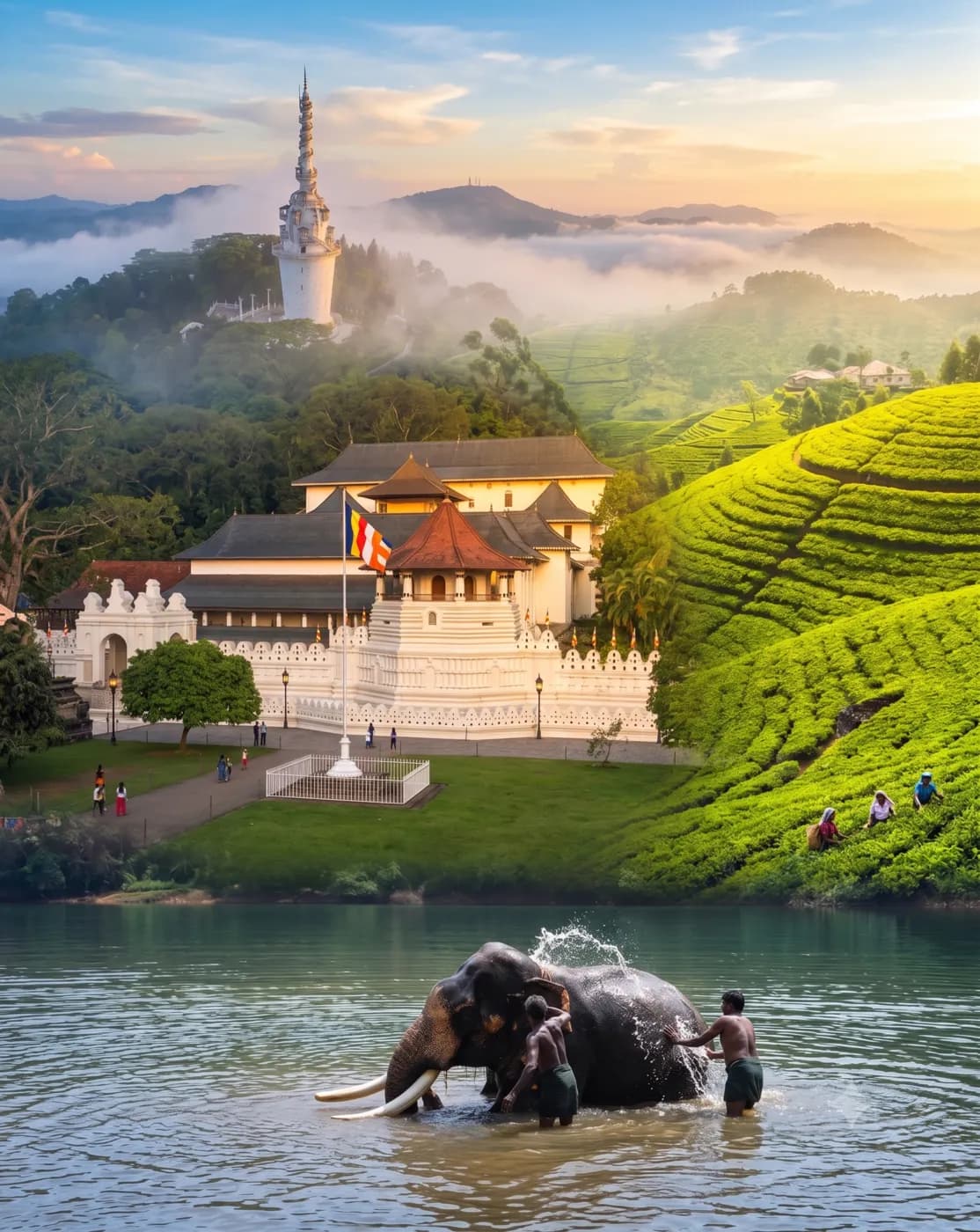 Scenery from the Kandy Nature & Heritage Escape route