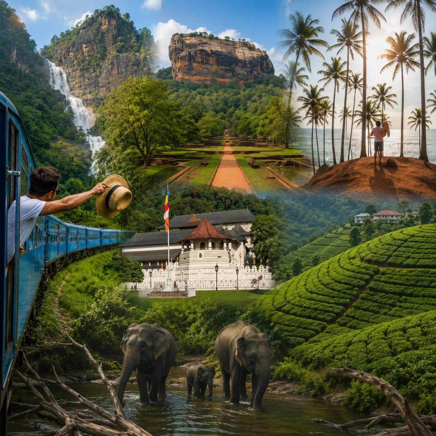 Scenery from the 4 Days Ultimate Sri Lanka Explorer route